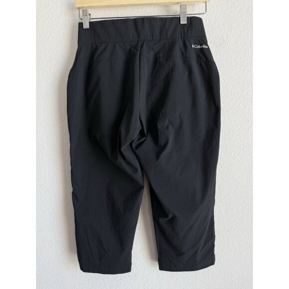 COLUMBIA Women Small Capri Shorts Athletic Outdoor Navy & Black Pull On Set of 2 - Picture 12 of 16